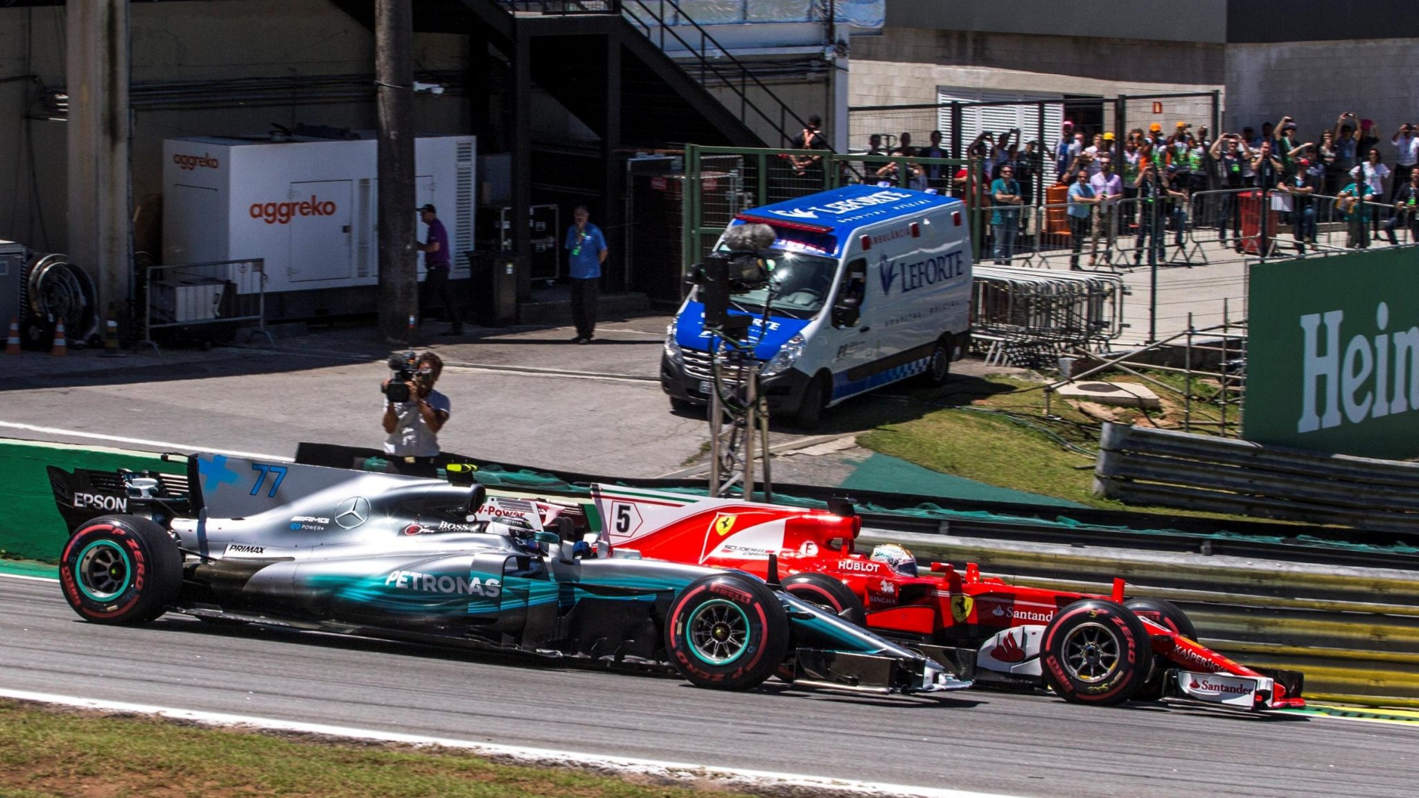 Феттель: Боттас был так быстр